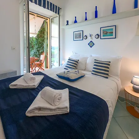 Le Marie Jeanne 6 Pers Giardino Vista Mare וילפראנש-סור-מר